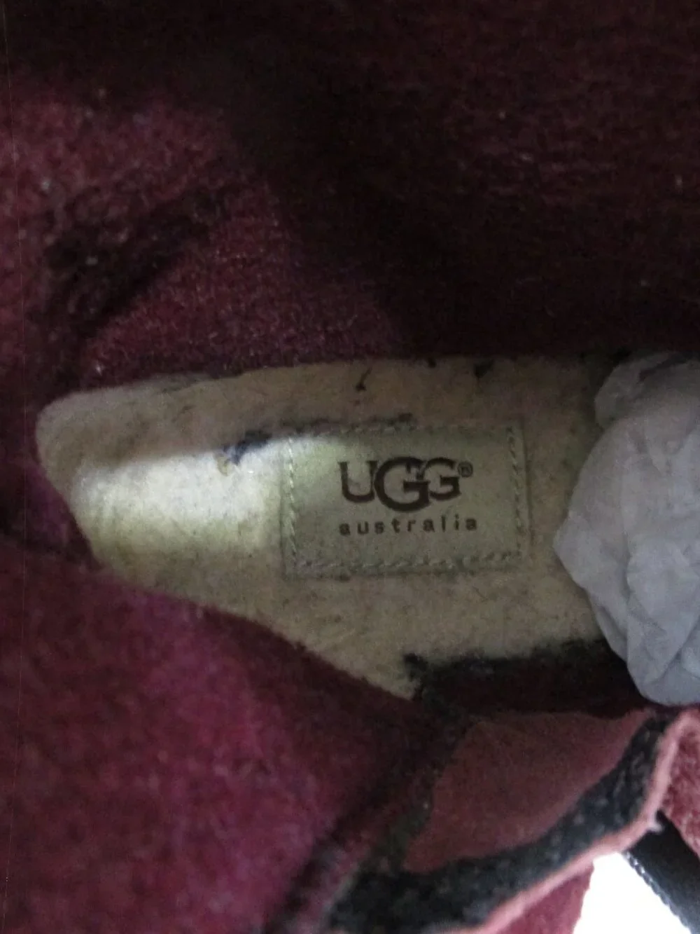 Ugg Womens Waterproof Simmens Black Leather Mid Calf Zip Up Boots Size 6.5